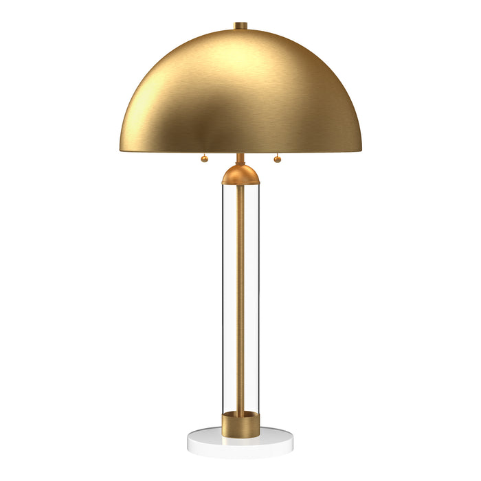 Alora TL565019BG Two Light Table Lamp, Brushed Gold