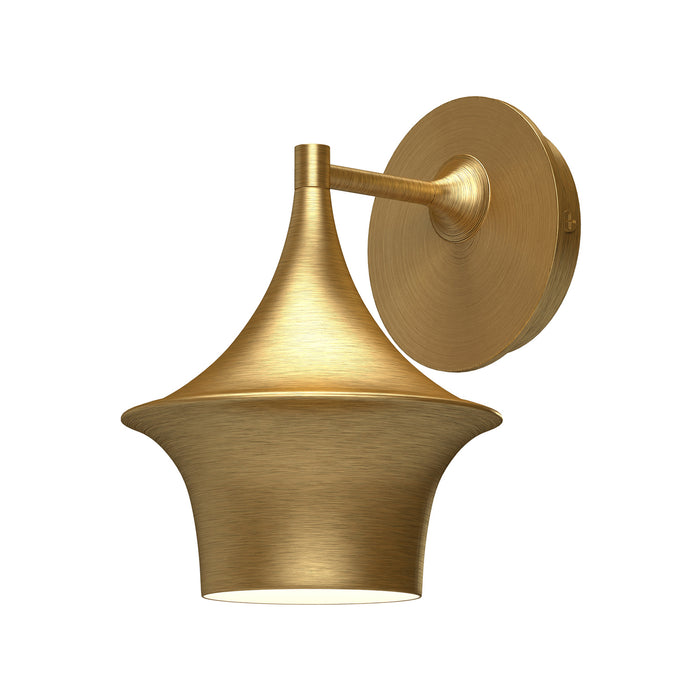 Alora WV523007BG One Light Vanity, Brushed Gold