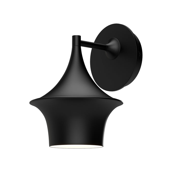 Alora WV523007MB One Light Vanity, Matte Black