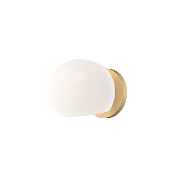 Alora WV548006BGOP One Light Vanity, Brushed Gold/Opal Matte Glass