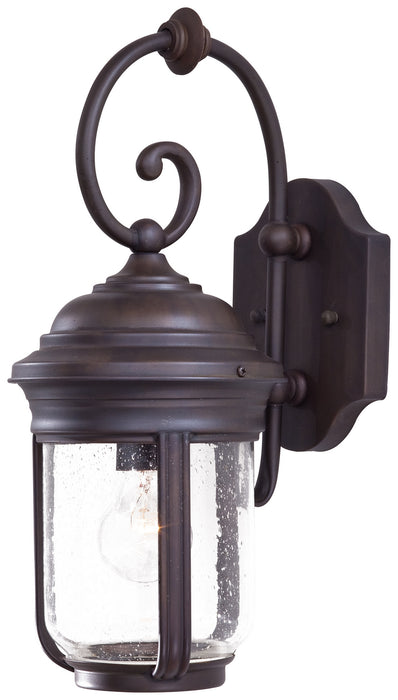 Minka-Lavery 8817-57 One Light Wall Mount, Roman Bronze