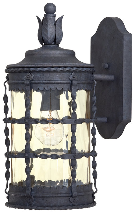 Minka-Lavery 8880-A39 One Light Wall Mount, Spanish Iron