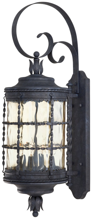 Minka-Lavery 8882-A39 Four Light Wall Mount, Spanish Iron