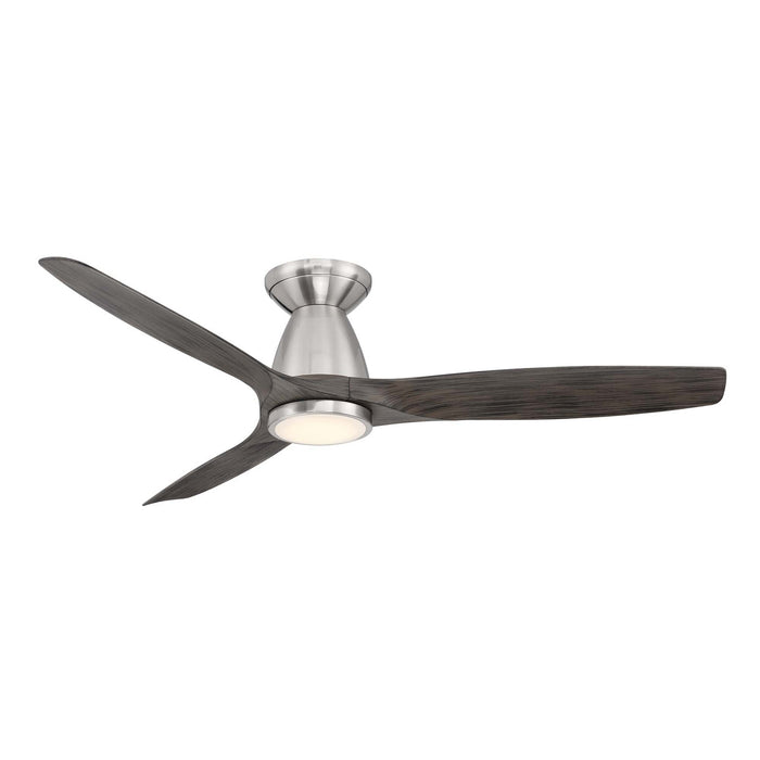 Modern Forms Fans FH-W2202-54L-BN/EB 54" Ceiling Fan, Brushed Nickel/Ebony