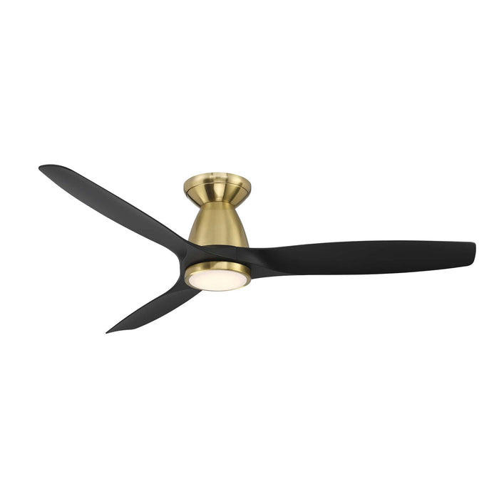 Modern Forms Fans FH-W2202-54L-SB/MB 54" Ceiling Fan, Soft Brass/Matte Black