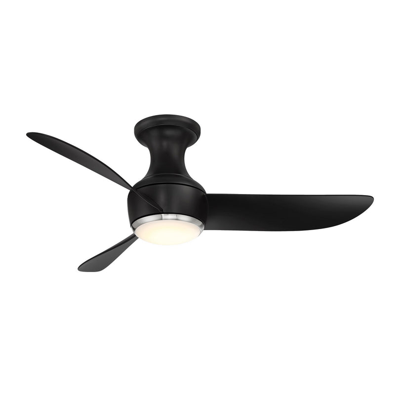 Modern Forms Fans FH-W2203-44L-BN/MB 44" Ceiling Fan, Brushed Nickel/Matte Black