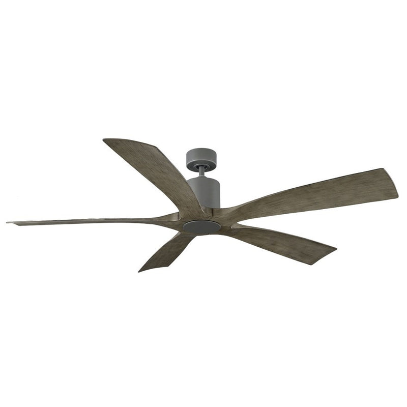 Modern Forms Fans FR-W1811-5-GH/WG 54" Ceiling Fan, Graphite/Weathered Gray