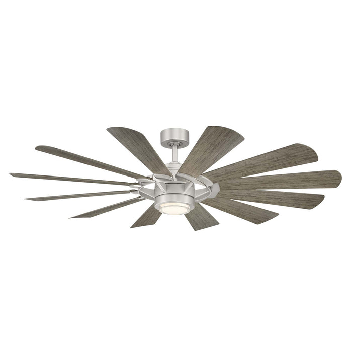 Modern Forms Fans FR-W2201-65L27STWW 65" Ceiling Fan, Steel/Weathered Wood