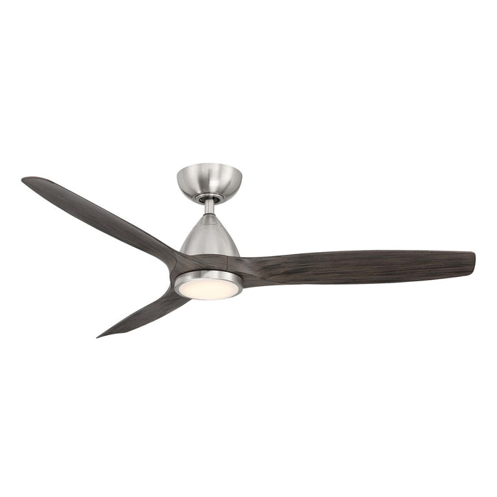 Modern Forms Fans FR-W2202-54L-BN/EB 54" Ceiling Fan, Brushed Nickel/Ebony