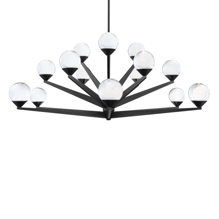 Modern Forms PD-82042-BK LED Chandelier, Black