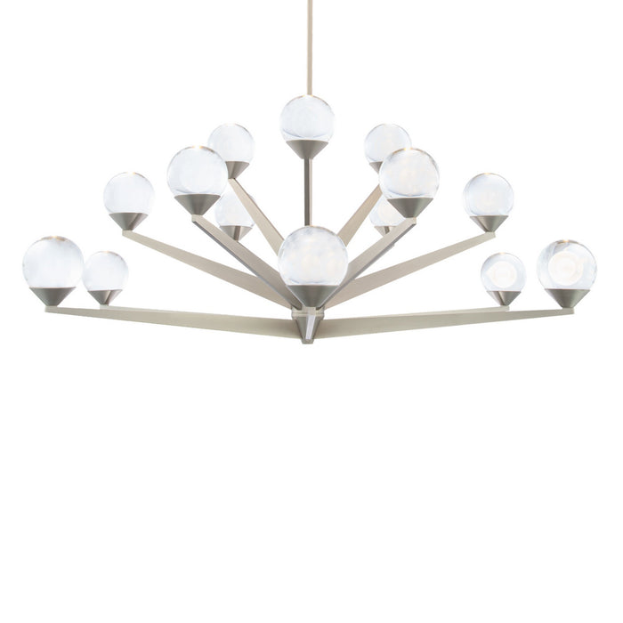 Modern Forms PD-82042-SN LED Chandelier, Satin Nickel