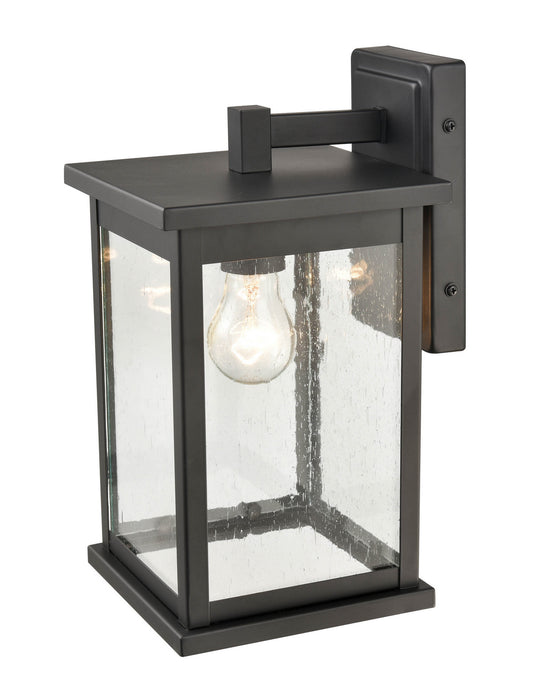 Millennium 4111-PBK One Light Outdoor Hanging Lantern, Powder Coated Black