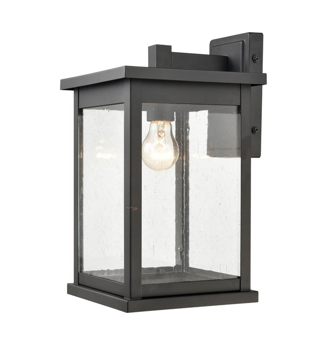 Millennium 4121-PBK One Light Outdoor Hanging Lantern, Powder Coated Black