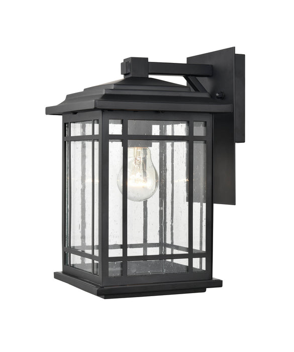 Millennium 4151-PBK One Light Outdoor Hanging Lantern, Powder Coated Black