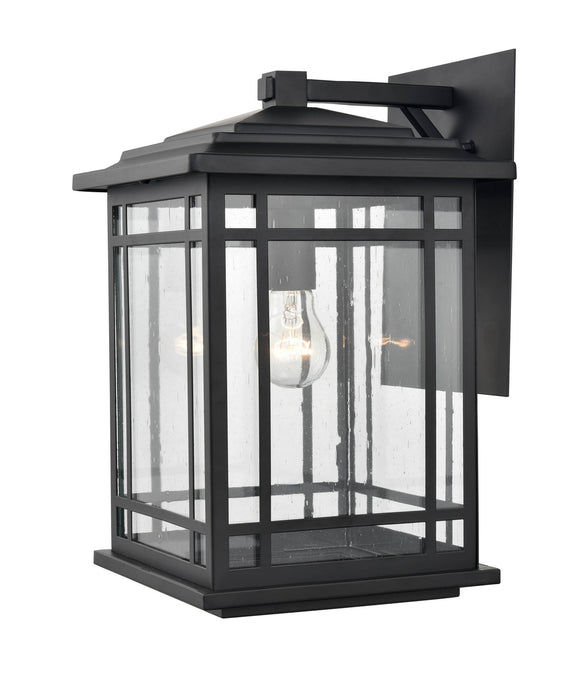 Millennium 4152-PBK One Light Outdoor Hanging Lantern, Powder Coated Black
