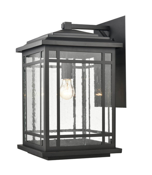 Millennium 4153-PBK One Light Outdoor Hanging Lantern, Powder Coated Black