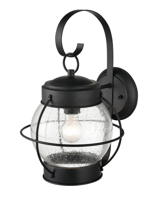 Millennium 4173-PBK One Light Flushmount, Powder Coated Black