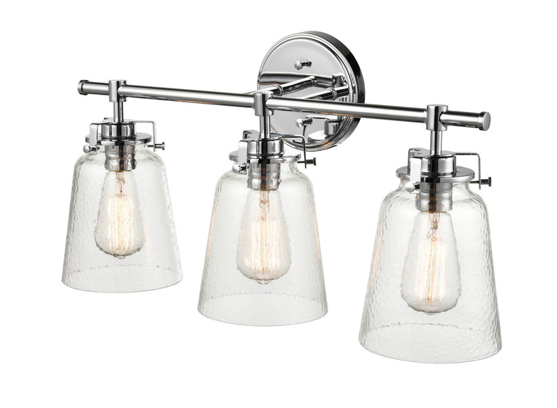 Millennium 4413-CH Three Light Vanity, Chrome