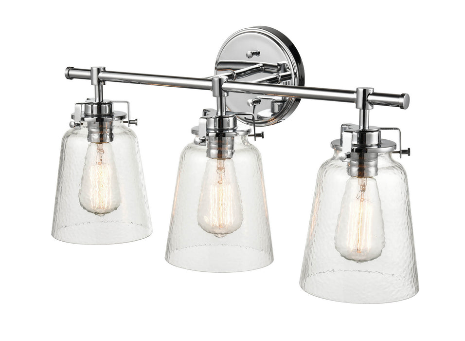 Millennium 4413-CH Three Light Vanity, Chrome