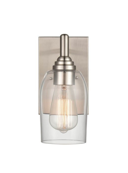 Millennium 4991-BN One Light Wall Sconce, Brushed Nickel