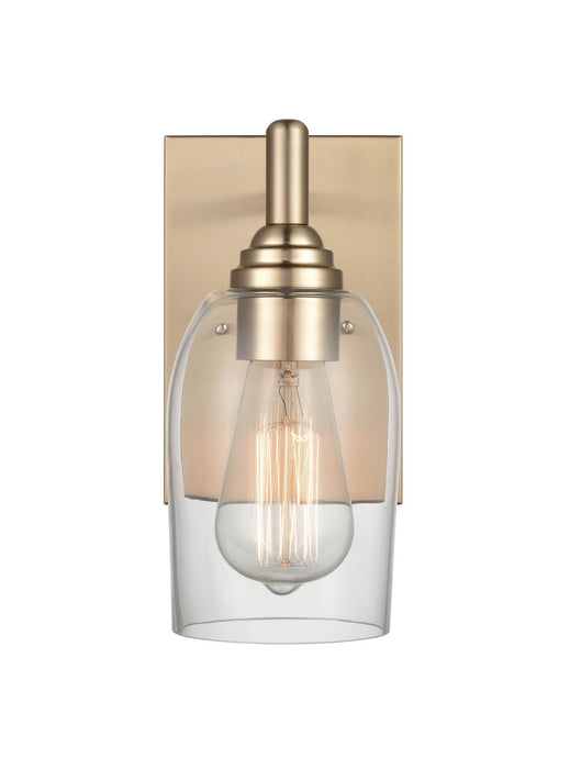 Millennium 4991-MG One Light Wall Sconce, Modern Gold