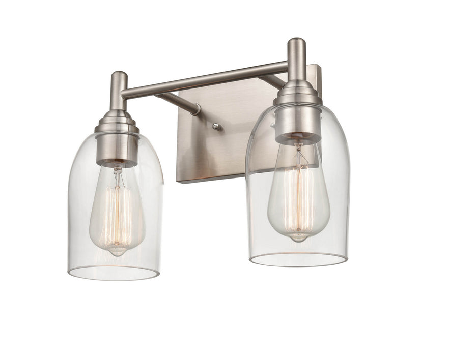 Millennium 4992-BN Two Light Vanity, Brushed Nickel