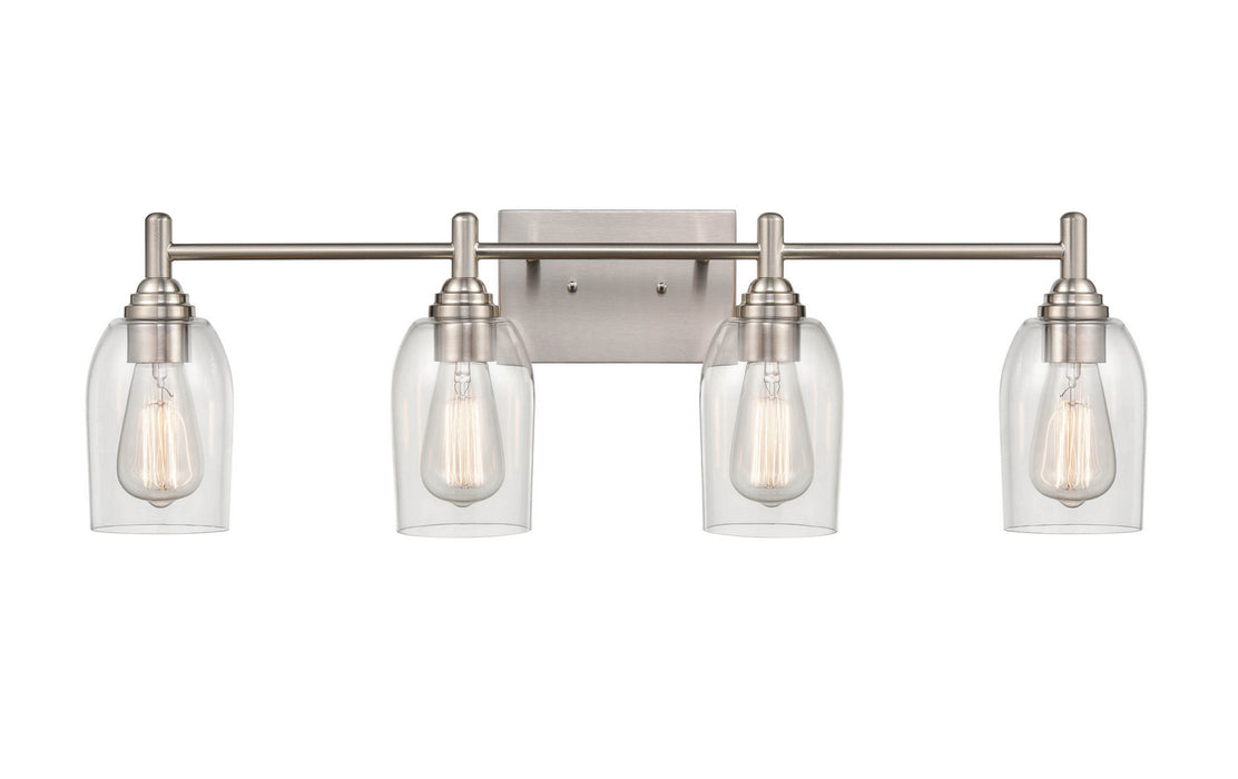 Millennium 4994-BN Four Light Vanity, Brushed Nickel