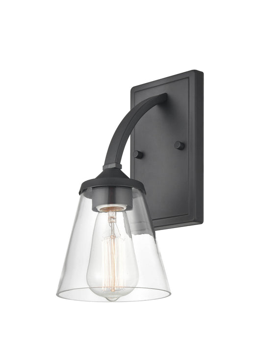 Millennium 9101-MB One Light Wall Sconce, Matte Black
