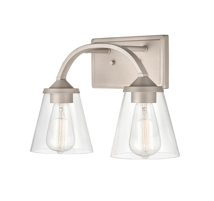 Millennium 9102-SN Two Light Vanity, Satin Nickel