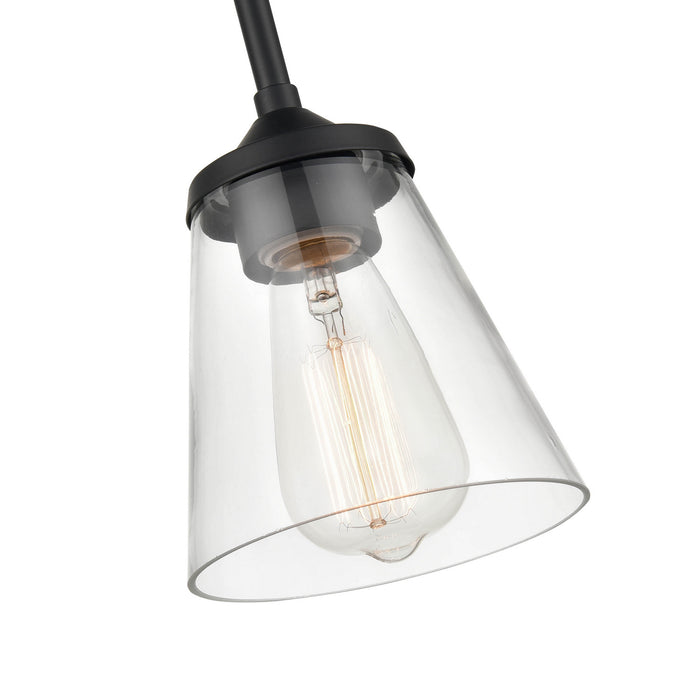 Millennium 9111-MB One Light Pendant, Matte Black