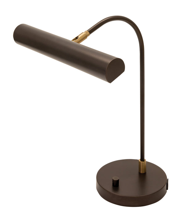 Framburg L1602 CHB Two Light Desk Lamp, Chestnut Bronze