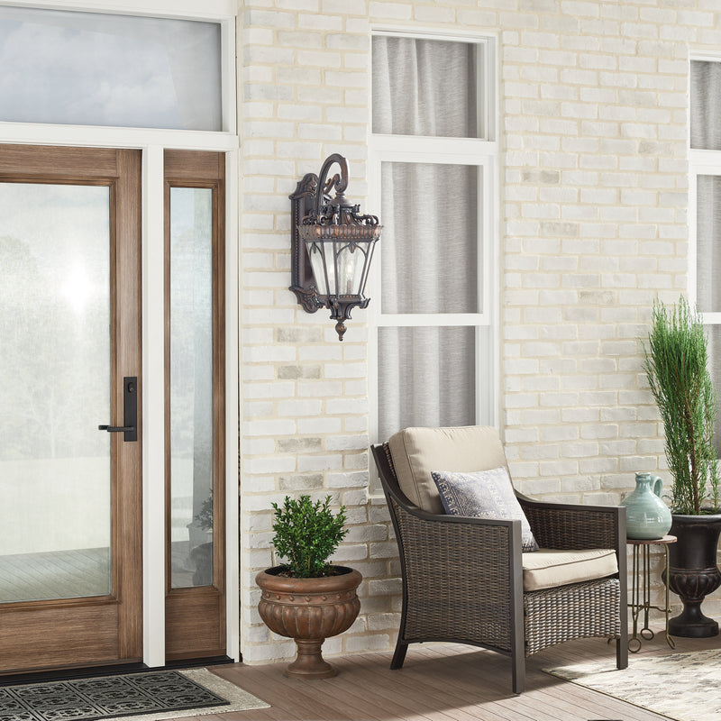 Kichler 9559LD Four Light Outdoor Post Mount, Londonderry