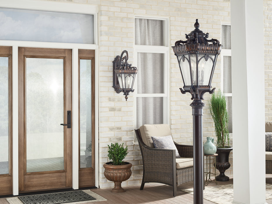 Kichler 9559LD Four Light Outdoor Post Mount, Londonderry