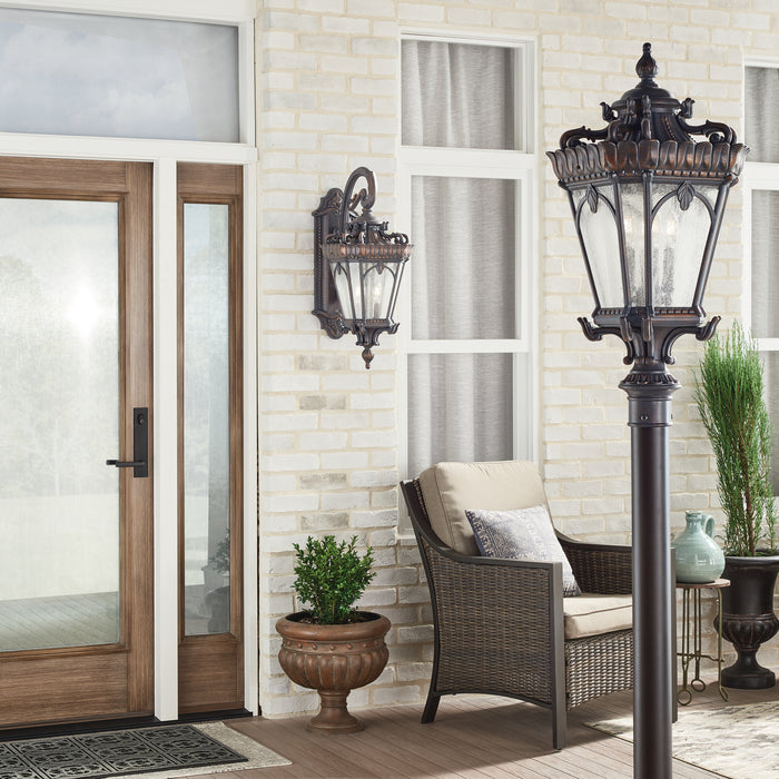 Kichler 9559LD Four Light Outdoor Post Mount, Londonderry