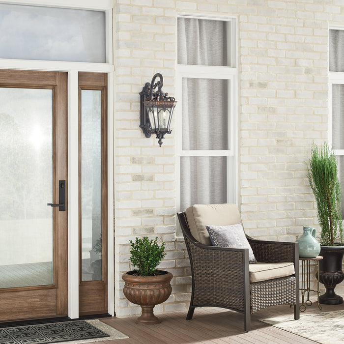 Kichler 9558LD Three Light Outdoor Post Mount, Londonderry