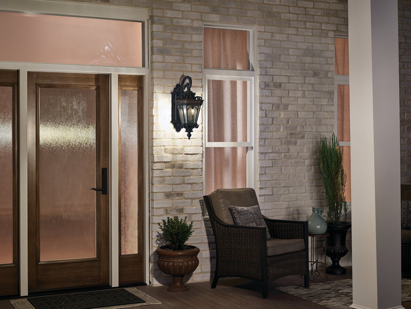 Kichler 9558LD Three Light Outdoor Post Mount, Londonderry