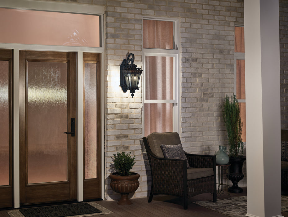 Kichler 9558LD Three Light Outdoor Post Mount, Londonderry