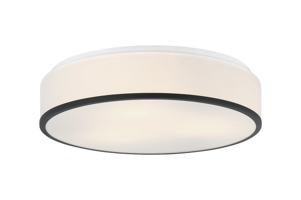 Matteo Lighting M15803MB Three Light Ceiling Mount, Matte Black