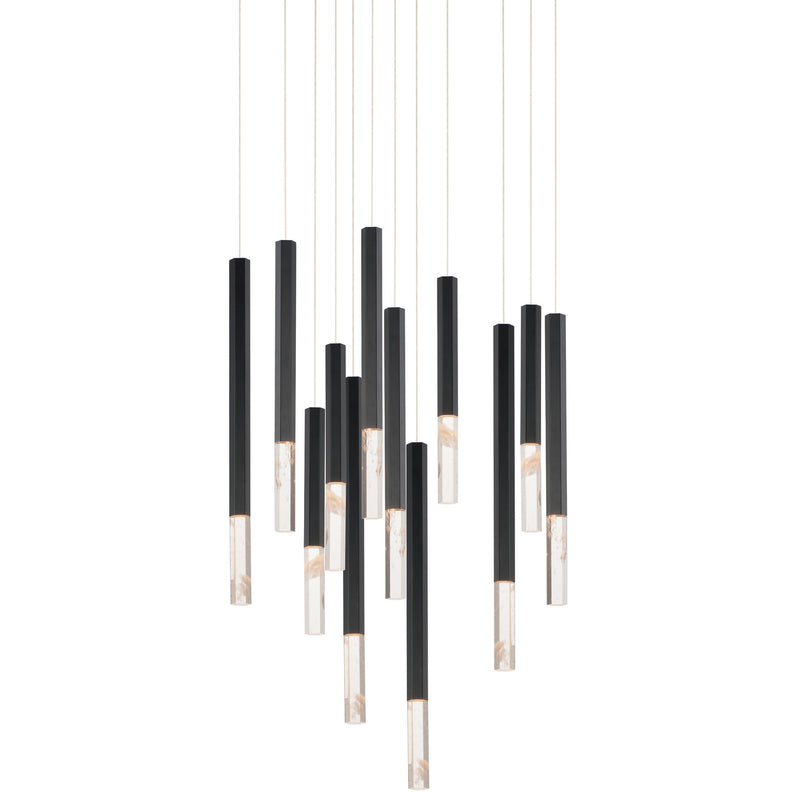 ET2 E11032-95BK LED Pendant, Black