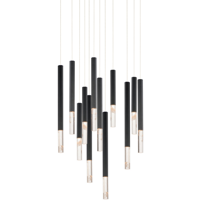 ET2 E11032-95BK LED Pendant, Black