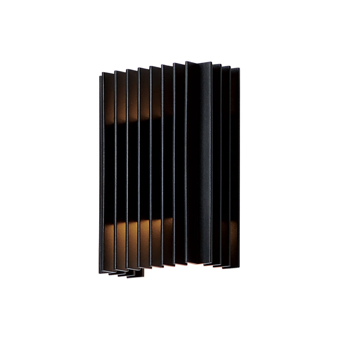 ET2 E30112-BK LED Outdoor Wall Sconce, Black