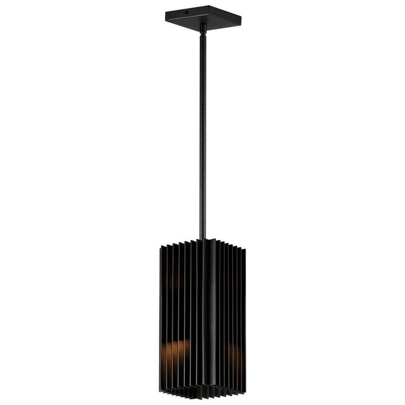 ET2 E30119-BK LED Outdoor Pendant, Black