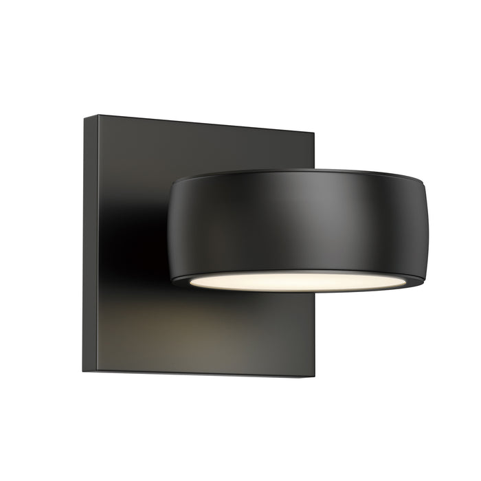 ET2 E30160-BK LED Outdoor Wall Sconce, Black