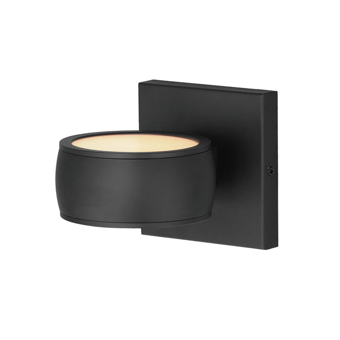 ET2 E30170-BK LED Outdoor Wall Sconce, Black