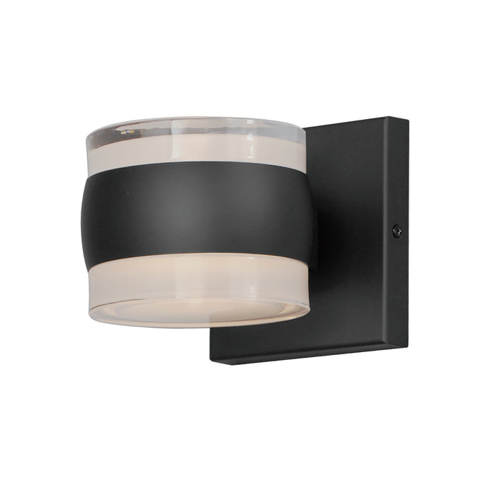 ET2 E30171-10BK LED Outdoor Wall Sconce, Black