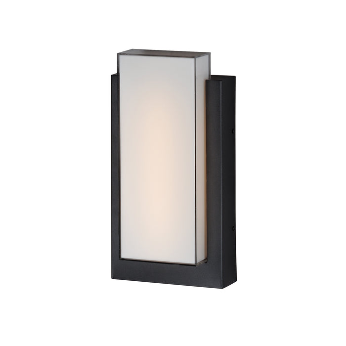 ET2 E30182-01BK LED Outdoor Wall Sconce, Black