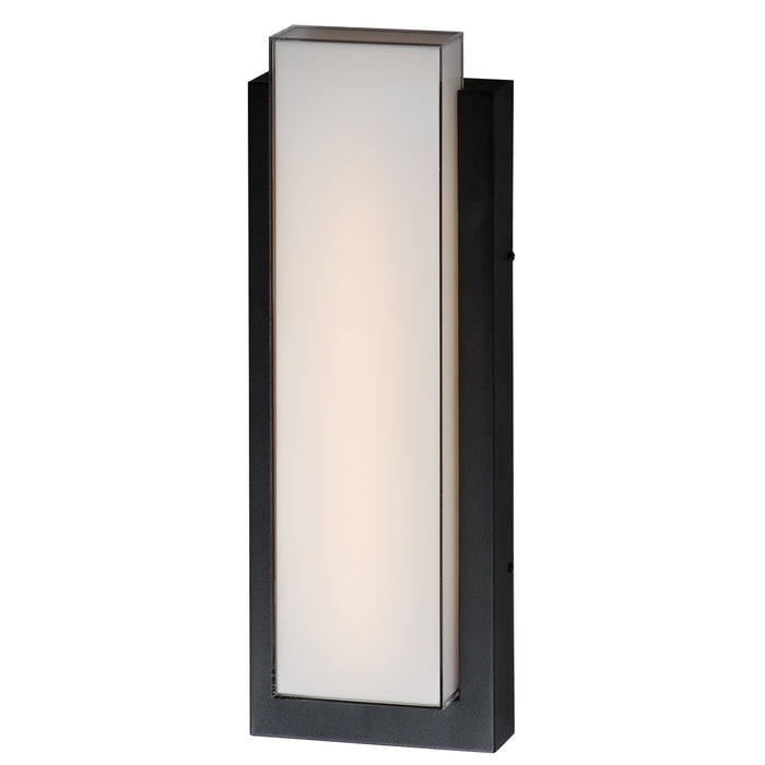 ET2 E30186-01BK LED Outdoor Wall Sconce, Black