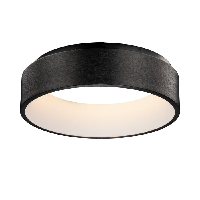 ET2 E31250-BBK LED Flush Mount, Brushed Black