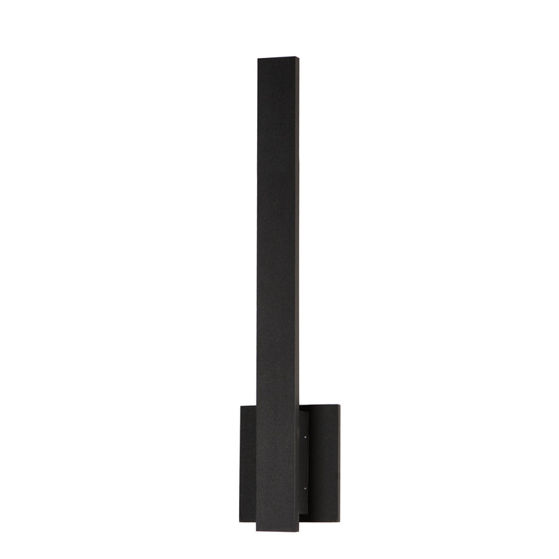 ET2 E41342-BK LED Outdoor Wall Sconce, Black