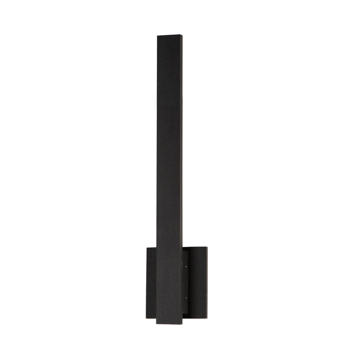 ET2 E41342-BK LED Outdoor Wall Sconce, Black